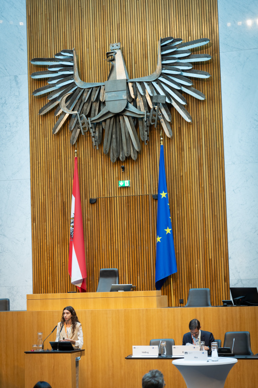 Part 2 – Panel Discussion: Sara Dalledonne, Women in Aerospace Austria (WIA-Austria) and the European Space Policy Institute (ESPI)