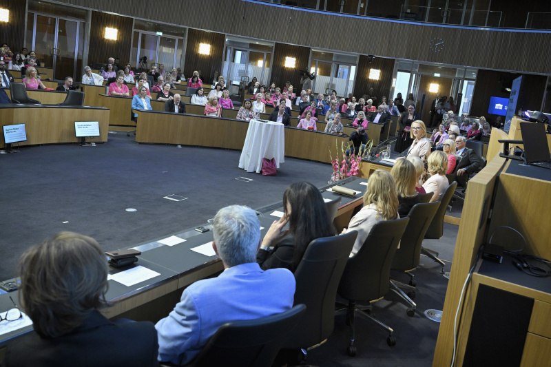 Begrüßung: Zweite Nationalratspräsidentin Doris Bures (SPÖ)