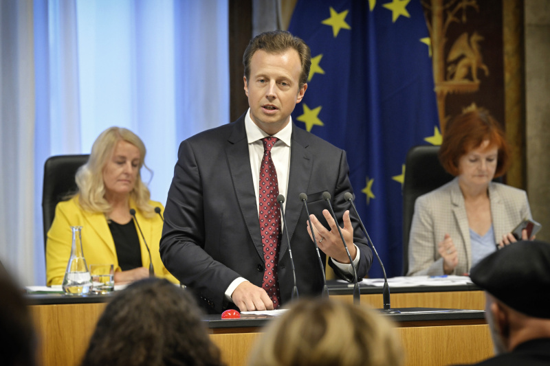 Am Rednerpult: Bundesrat Karlheinz Kornhäusl (ÖVP)