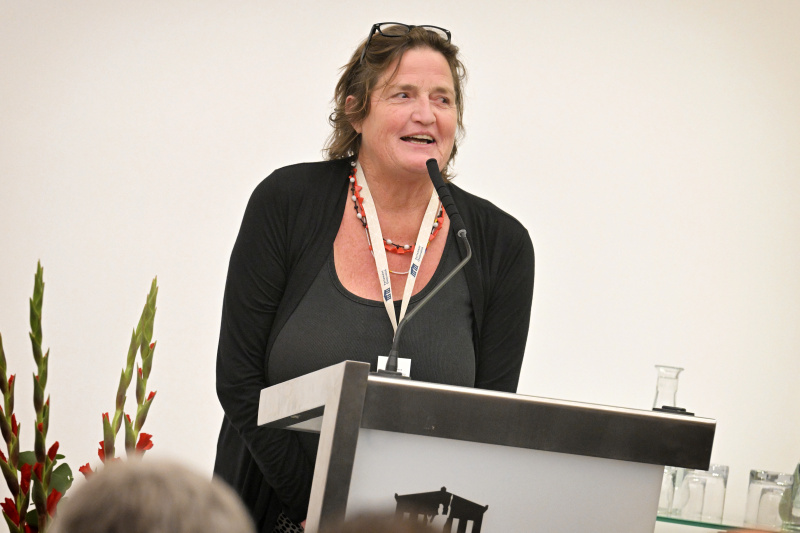 Dankesworte: Preisträgerin Carla Kogelman