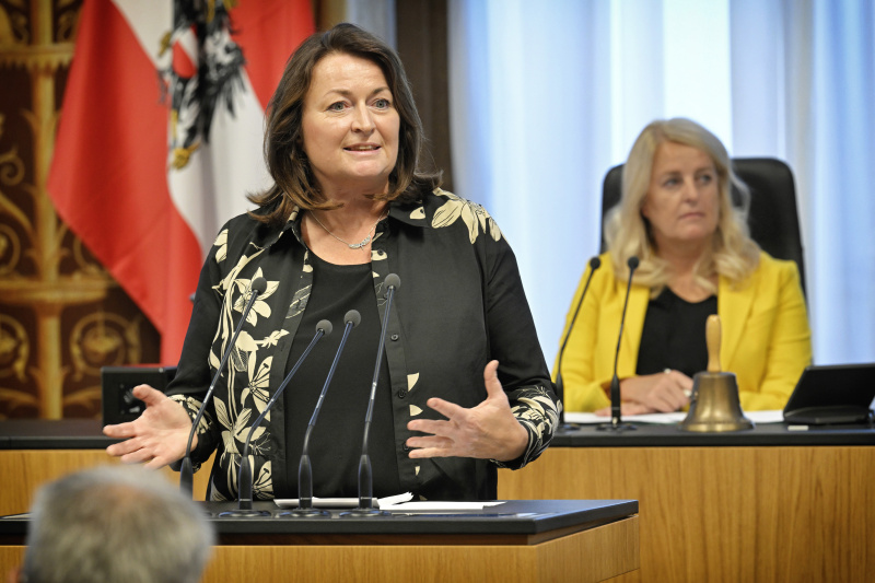 Am Rednerpult: Nationalratsabgeordnete Petra Wimmer (SPÖ)