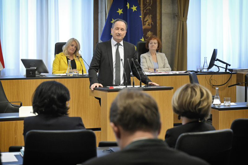 Am Rednerpult: Bundesrat Günter Kovacs (SPÖ)