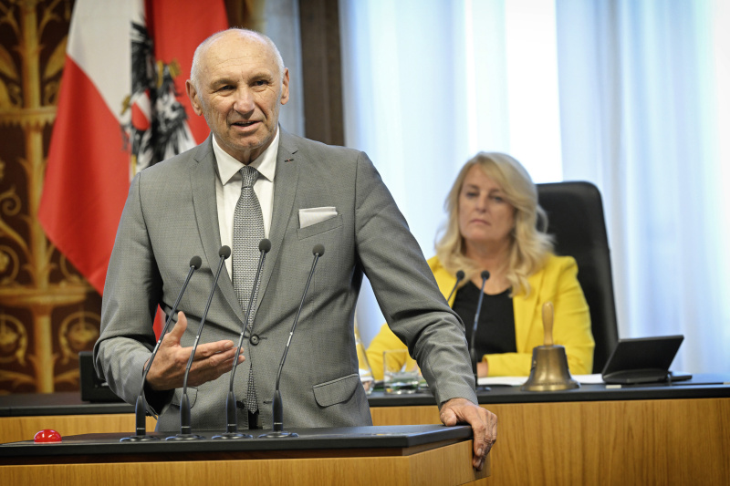 Am Rednerpult: Bundesrat Manfred Mertel (SPÖ)