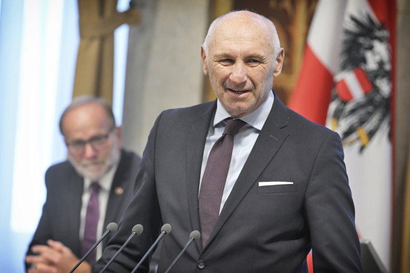 Am Rednerpult: Bundesrat Manfred Mertel (SPÖ)