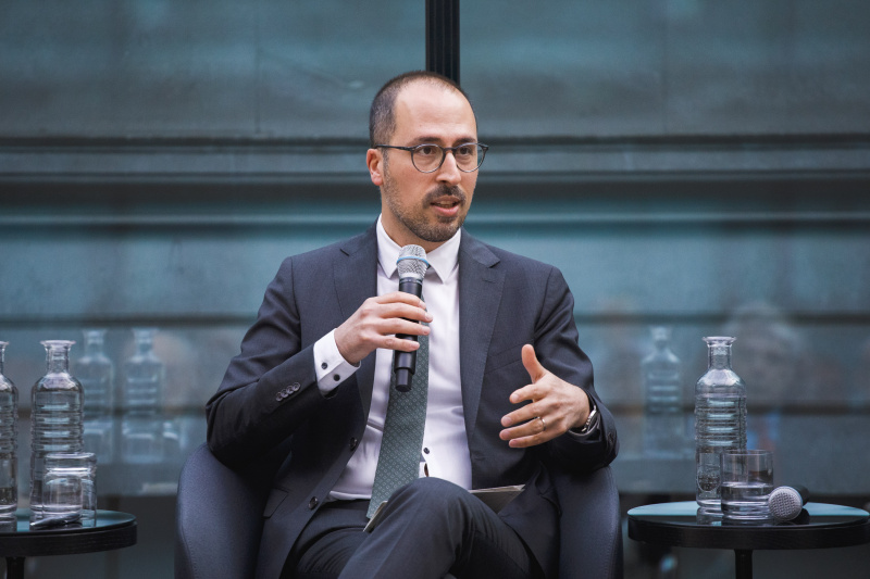 Präsident der ÖGSK Farsam Salimi am Wort