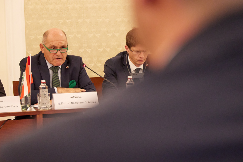 Nationalratspräsident Wolfgang Sobotka (ÖVP) während der Aussprache