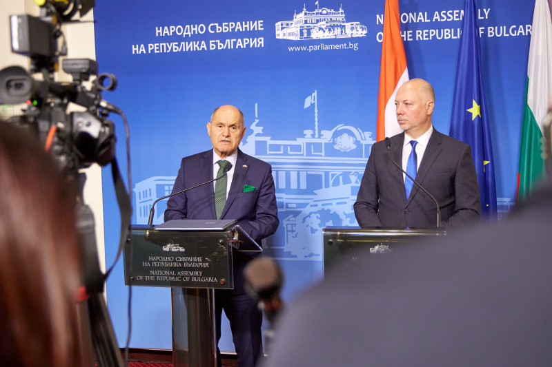 Pressegespräch. Nationalratspräsident Wolfgang Sobotka (ÖVP)