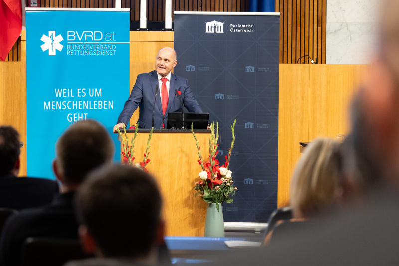 Eröffnungsworte von Nationalratspräsident Wolfgang Sobotka (ÖVP)