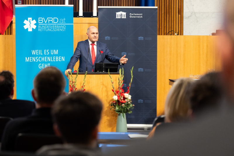 Eröffnungsworte von Nationalratspräsident Wolfgang Sobotka (ÖVP)