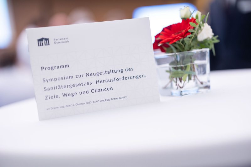 Symposium zur Neugestaltung des Sanitätergesetzes: Herausforderungen, Ziele, Wege und Chancen