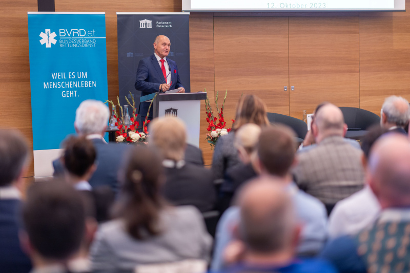 Einleitende Worte von Nationalratspräsident Wolfgang Sobotka (ÖVP)