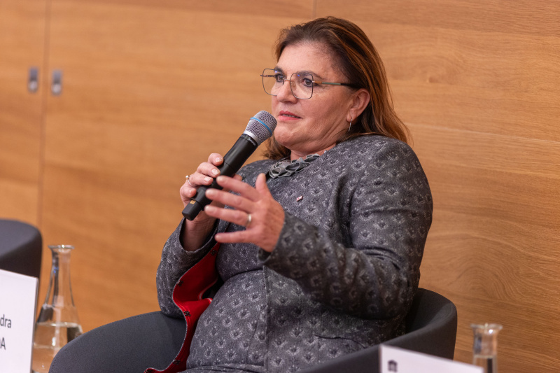 Fragerunde unter Mitwirkung des Publikums..Am Wort: Nationalratsabgeordnete Alexandra Tanda (ÖVP)