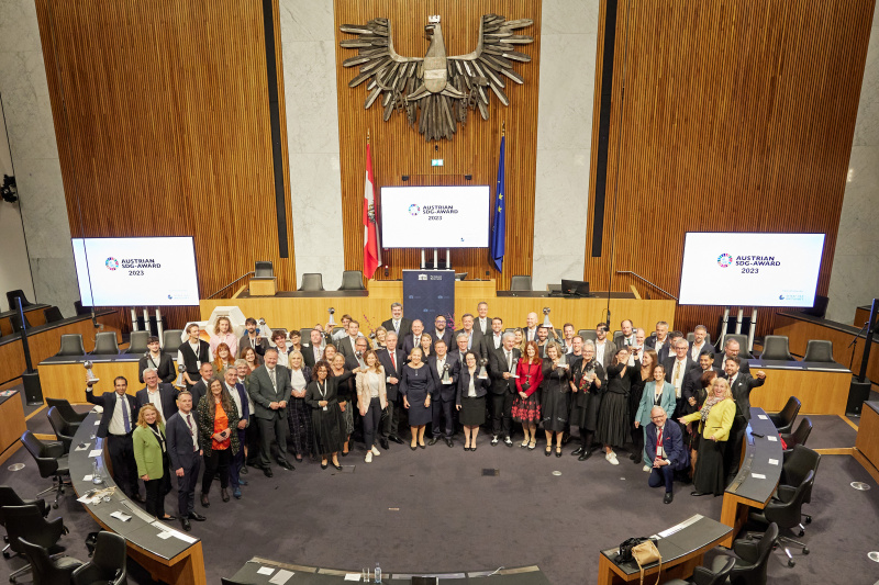 Gruppenfoto mit den Veranstaltungsteilnehmer:innen