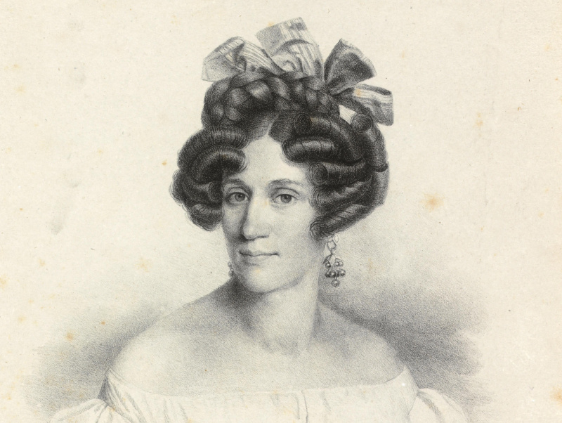 Portrait von Karoline von Perin-Gradenstein