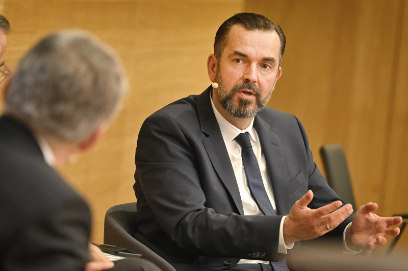 Podiumsdiskussion. Geschäftsführender Vorstand Austria Presse Agentur Clemens Pig