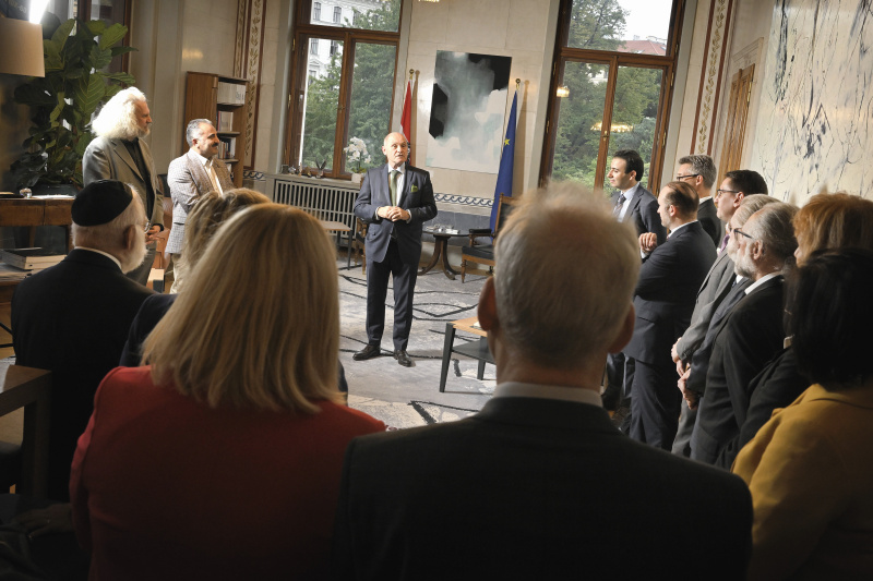 Begrüßung. Nationalratspräsident Wolfgang Sobotka (ÖVP)