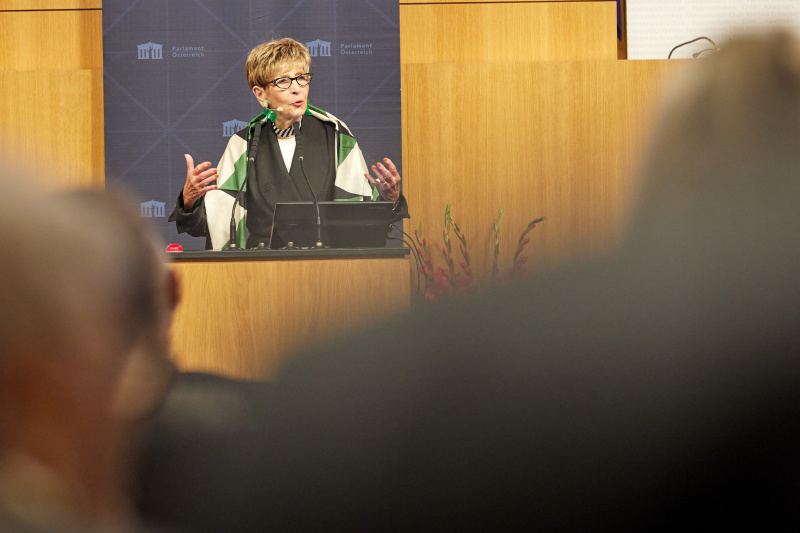 Kurzstatement von Präsidentin des Österreichischen Seniorenrates Ingrid Korosec