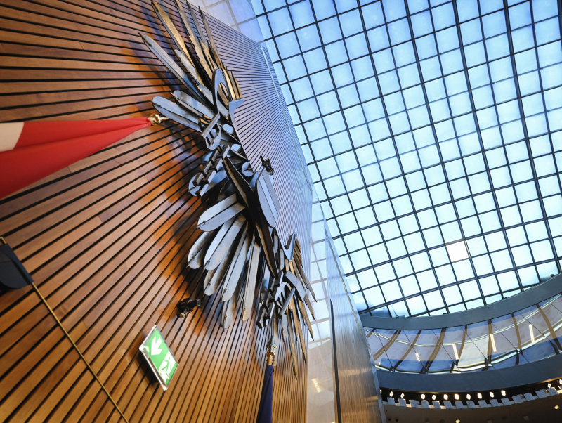 Blick in den Sitzungssaal des Nationalrats