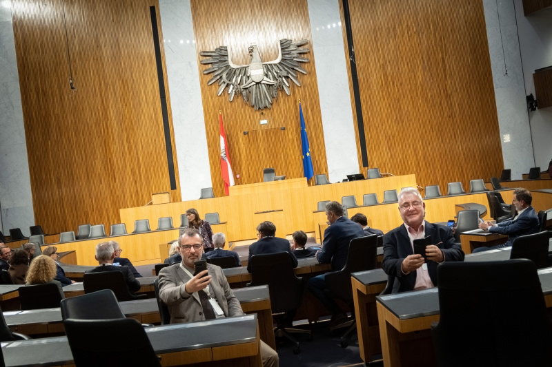 Führung durch das Parlament - Natonalratssaal