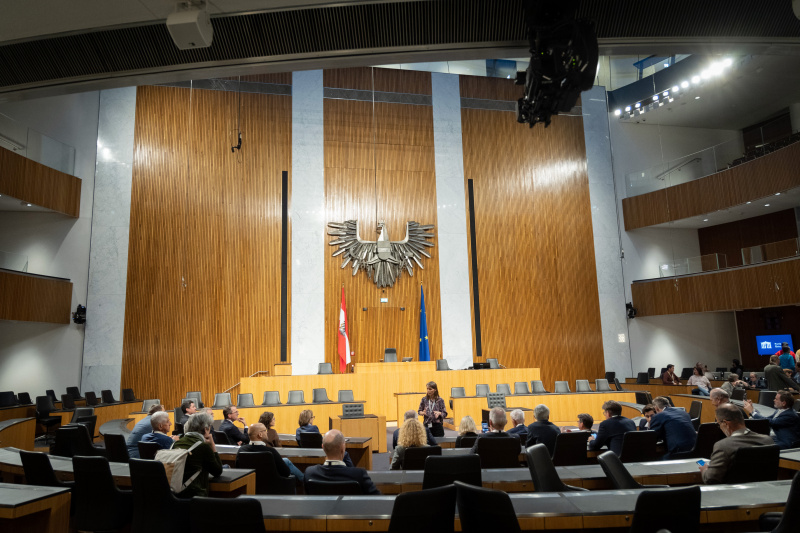 Führung durch das Parlament - Natonalratssaal
