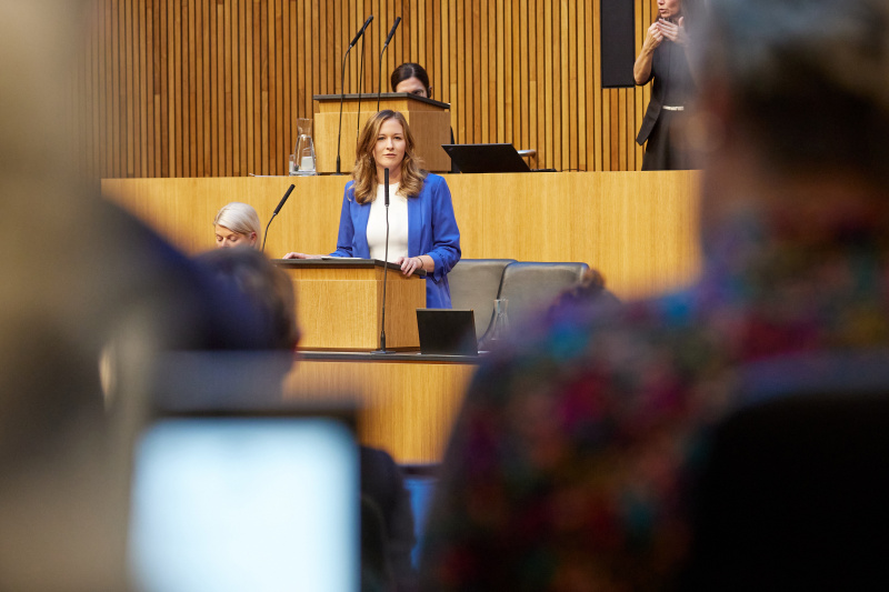 Rede von Staatssekretärin Claudia Plakolm (ÖVP)