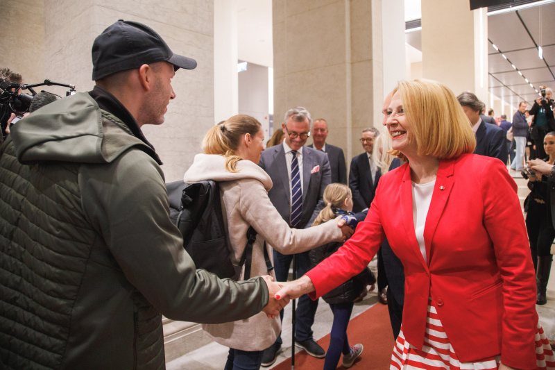Zweite Nationalratspräsidentin Doris Bures (SPÖ), Veranstaltungsteilnehmer:innen