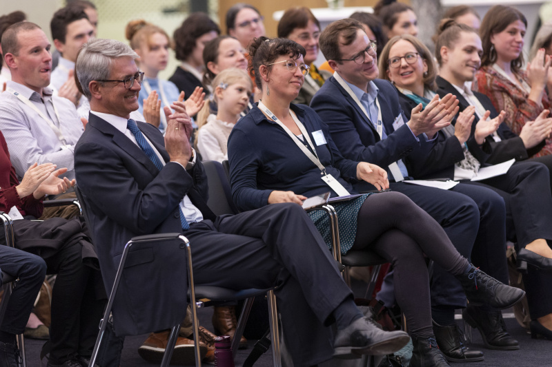 Blick Richtung Publikum
