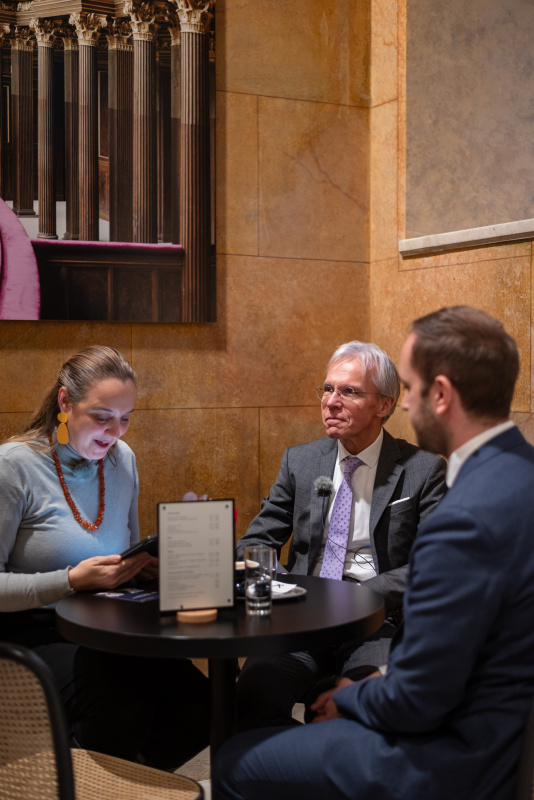 Von links: Tatjana Lukáš, Alexander Somek