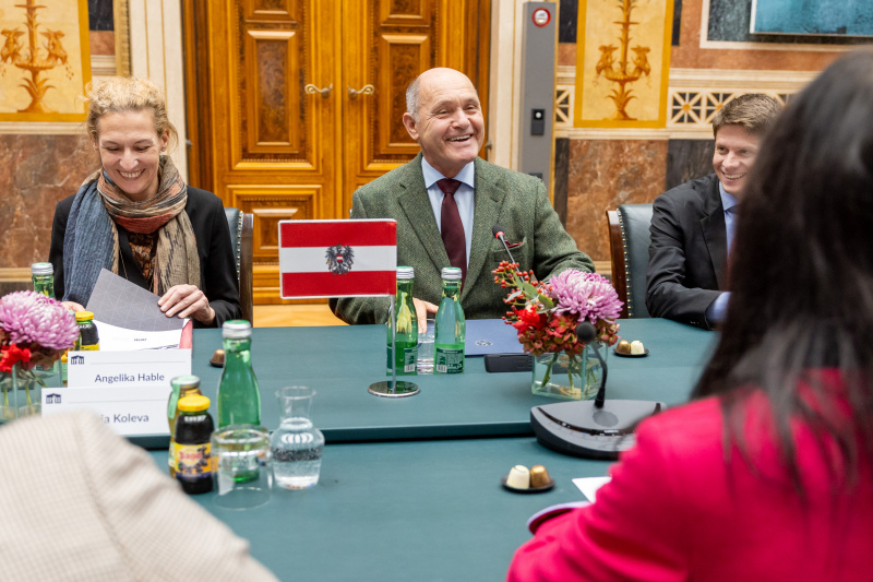 Aussprache. Nationalratspräsident Wolfgang Sobotka (ÖVP) (Mitte)