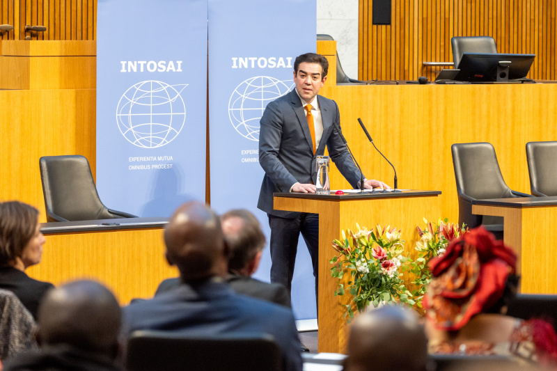 President of the TCU Brazil and Chair of the INTOSAI Governing Board Bruno Dantas