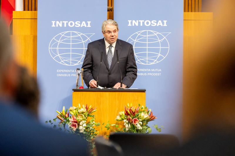 Comptroller General of the United States and Vice-Chair of the INTOSAI Policy Gene Dodaro -Finance and Administration Committee