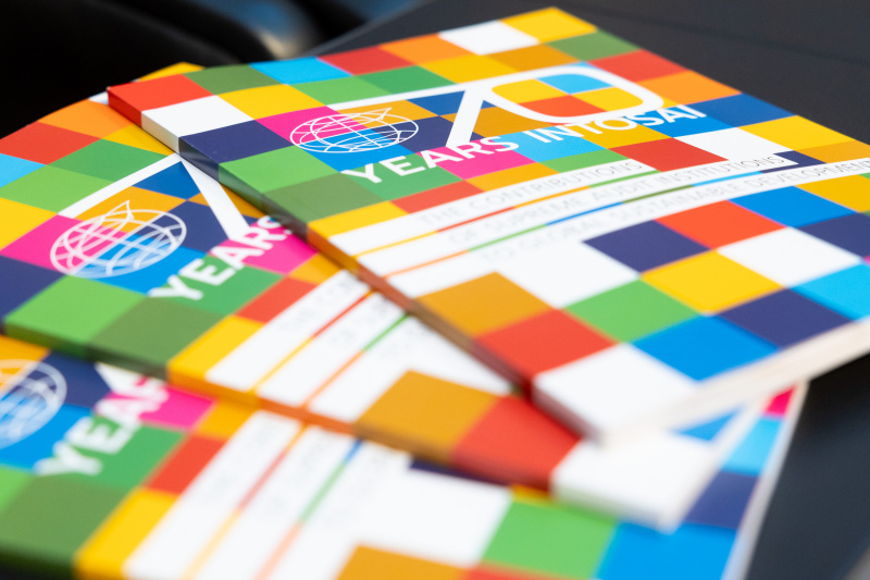 Broschüre zu 70 Jahre INTOSAI