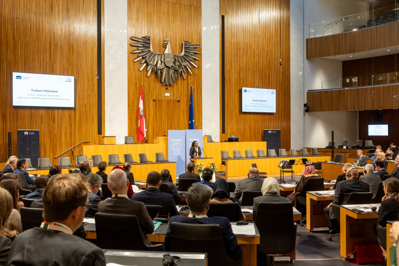 Auditor General of South Africa and Chair of the INTOSAI Capacity Building Committee Tsakani Maluleke