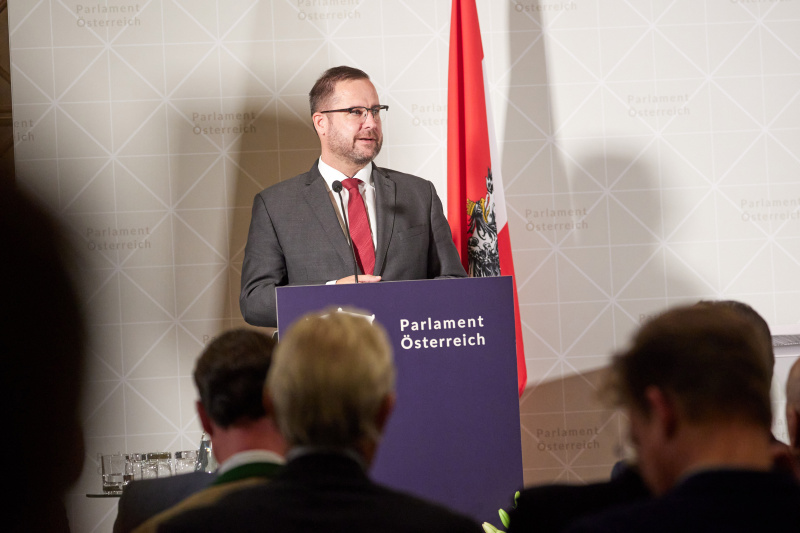 Laudatio von Nationalratsabgeordneten Christian Hafenecker (FPÖ)