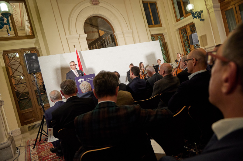 Eröffnungsworte von Dritter Nationalratspräsident Norbert Hofer (FPÖ)