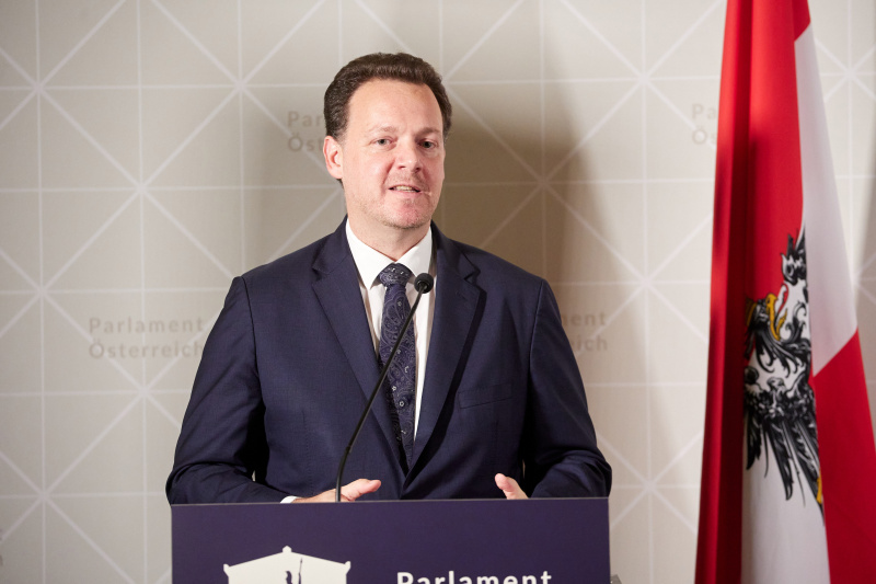 Moderation von Nationalratsabgeordneten Gerhard Kaniak (FPÖ)