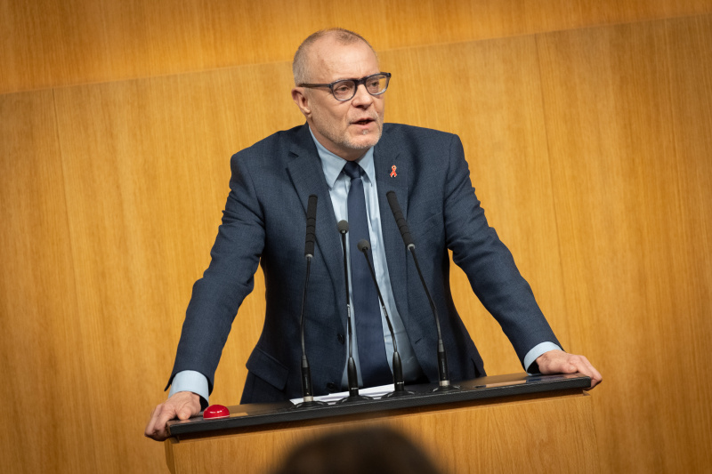 Am Rednerpult Nationalratsabgeordneter Harald Troch (SPÖ)