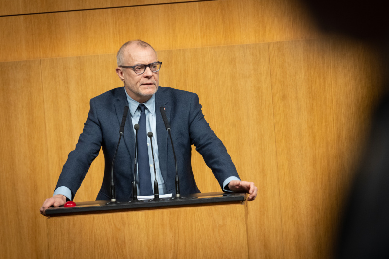 Am Rednerpult Nationalratsabgeordneter Harald Troch (SPÖ)