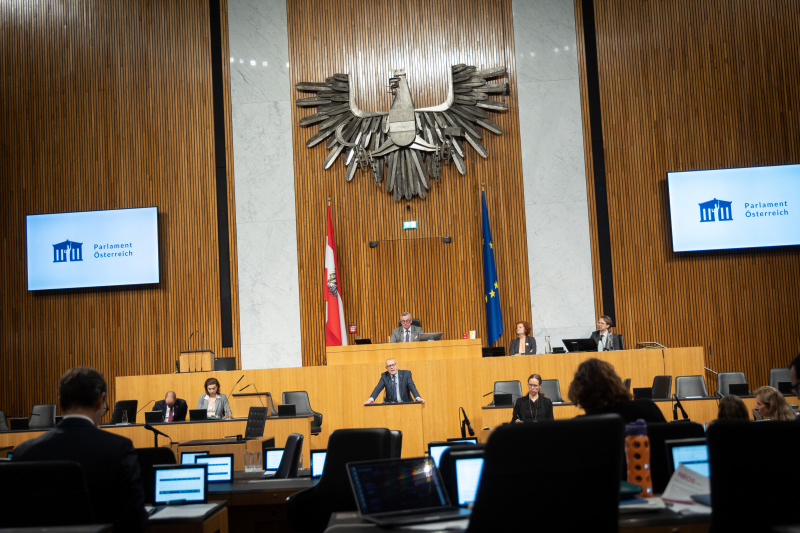 Am Rednerpult Nationalratsabgeordneter Harald Troch (SPÖ)