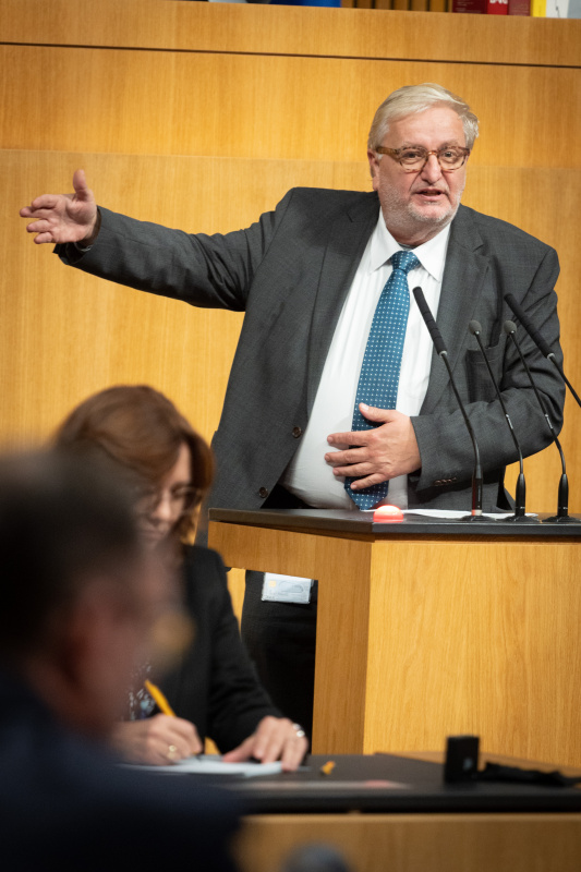 Am Rednerpult Nationalratsabgeordneter Christoph Matznetter (SPÖ)