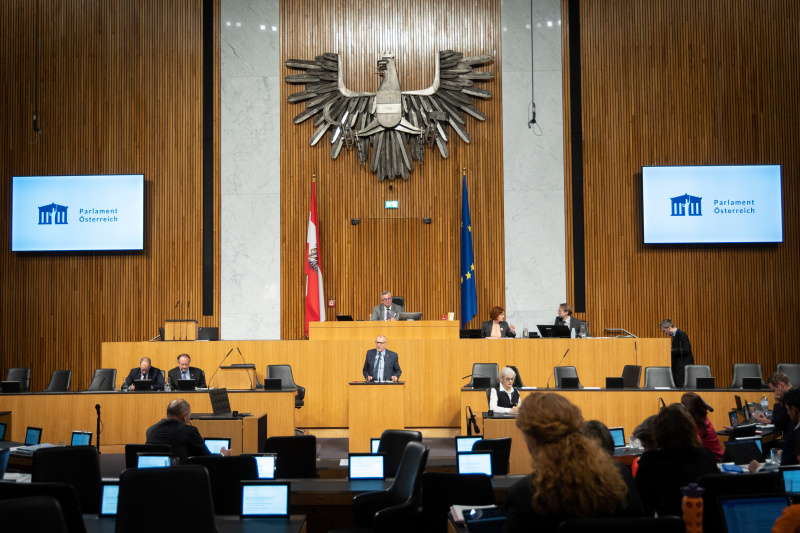 Am Rednerpult Nationalratsabgeordneter Harald Troch (SPÖ)