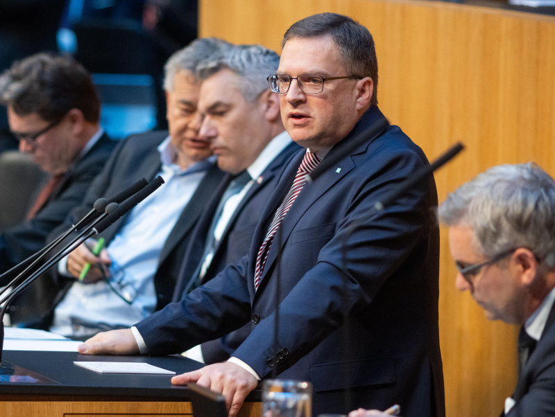 Am Rednerpult: Nationalratsabgeordneter August Wöginger (ÖVP)