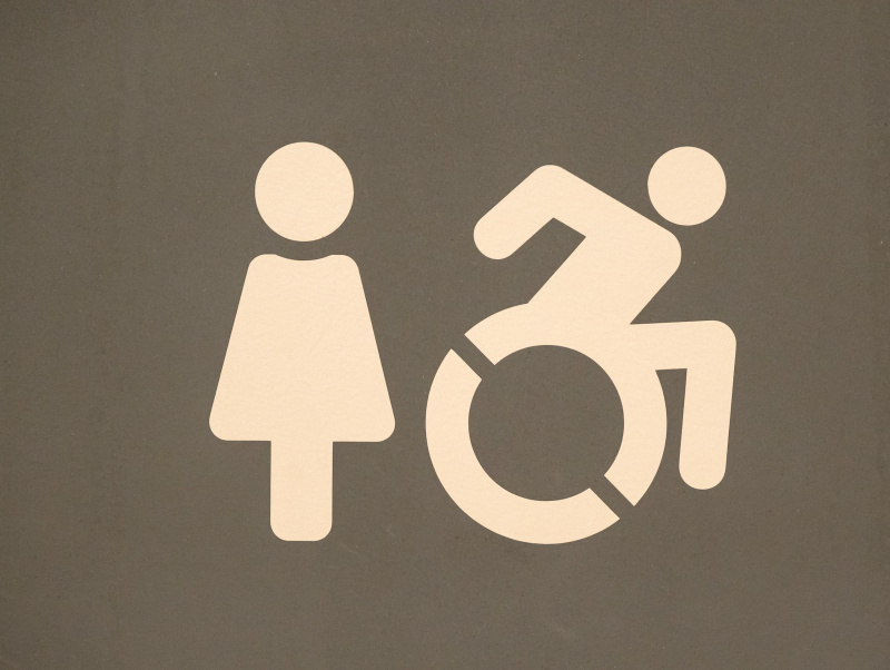 Barrier-free restrooms 