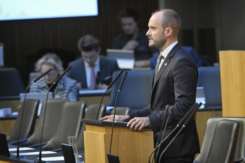 Am Wort Staatssekretär Florian Tursky (ÖVP)