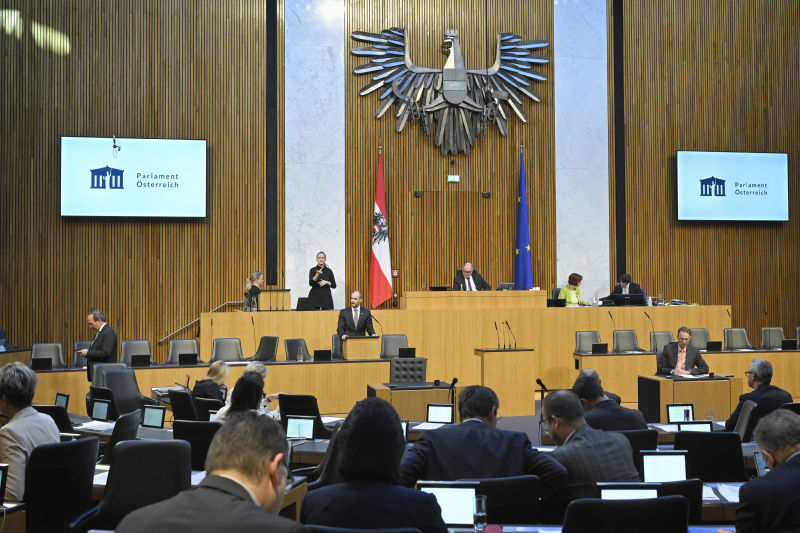 Am Wort Staatssekretär Florian Tursky (ÖVP)