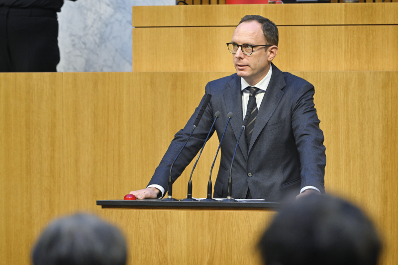 Am Rednerpult Nationalratsabgeordneter Andreas Ottenschläger (ÖVP)