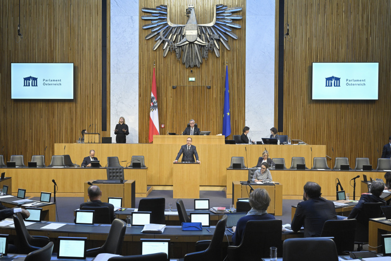 Am Rednerpult Nationalratsabgeordneter Andreas Ottenschläger (ÖVP)