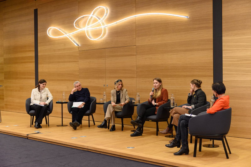 Am Wort Jugendbotschafterin Corinna Heinzle