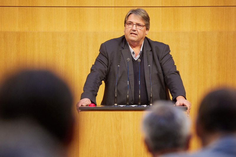 Am Rednerpult Nationalratsabgeordneter Josef Muchitsch (SPÖ)