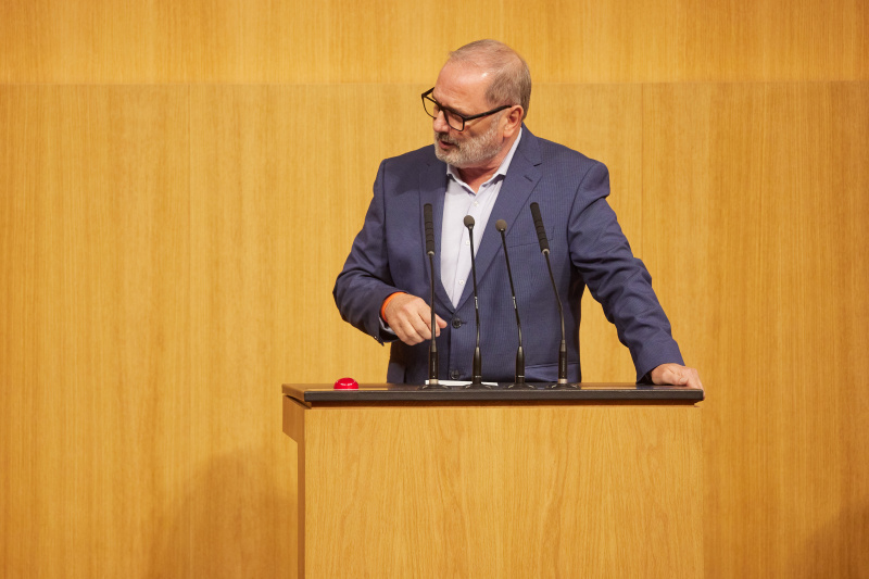 Am Rednerpult Nationalratsabgeordneter Dietmar Keck (SPÖ)